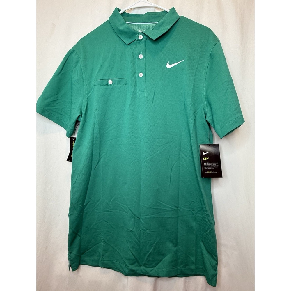Nike Men's Dri-FIT Players‎ Golf Polo Shirt ST  TALL GREEN BV0468-370 $85 NWT